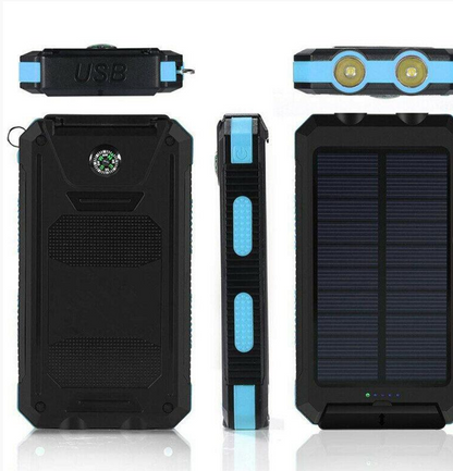 Cosmo Thrift High-Capacity Solar Charger Waterproof Power Bank