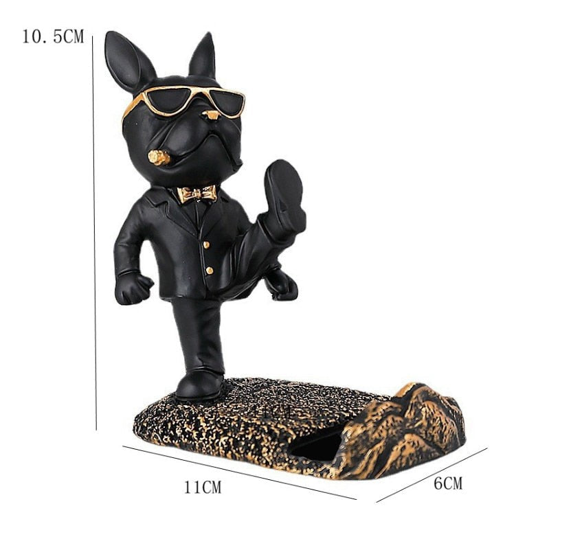 Cosmo Thrift Bulldog Mobile Holder