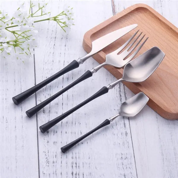 Cosmo Thrift Designer Stainless Steel Flatware – Premium Dining Cutlery Set