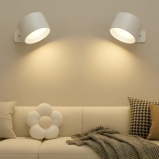 Cosmo Thrift Rechargeable Wall Light with 360° Rotation
