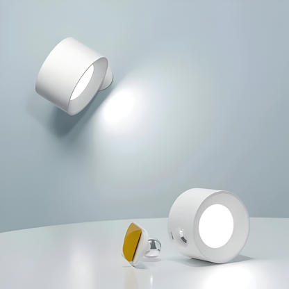 Cosmo Thrift Rechargeable Wall Light with 360° Rotation
