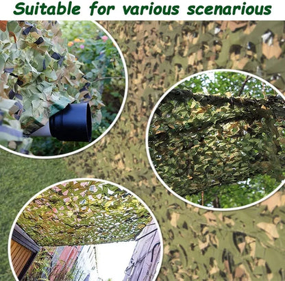 Cosmo Thrift Camouflage Sun-Protection Net for Garden or Camping