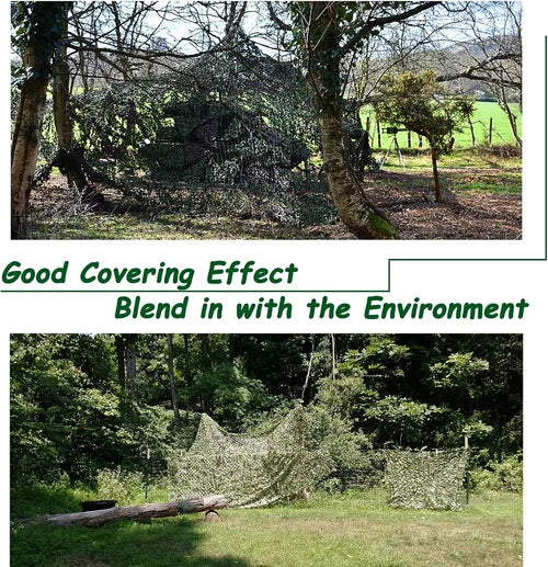 Cosmo Thrift Camouflage Sun-Protection Net for Garden or Camping