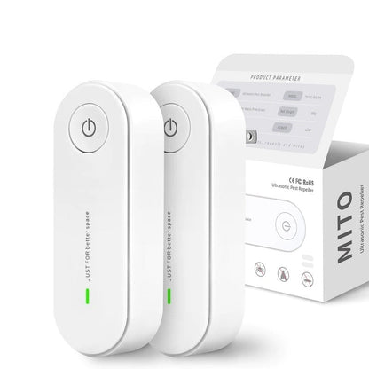 Cosmo Thrift Ultrasonic Pest Repeller Plug-In – Pack of 2 Indoor Mosquito & Insect Repellent Devices