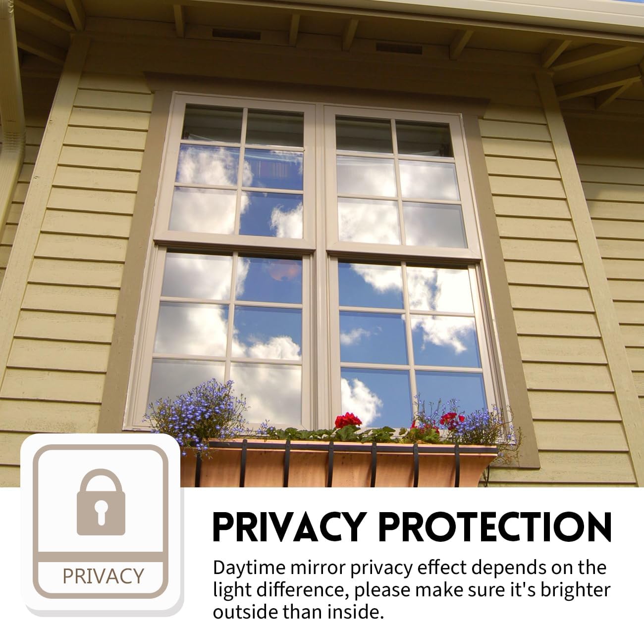 Cosmo Thrift Total Privacy Protection Window Film