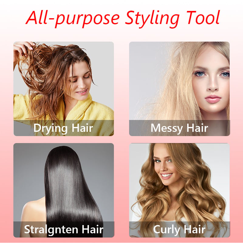 Cosmo Thrift 3-in-1 Rotating Hot Air Hair Styler and Dryer