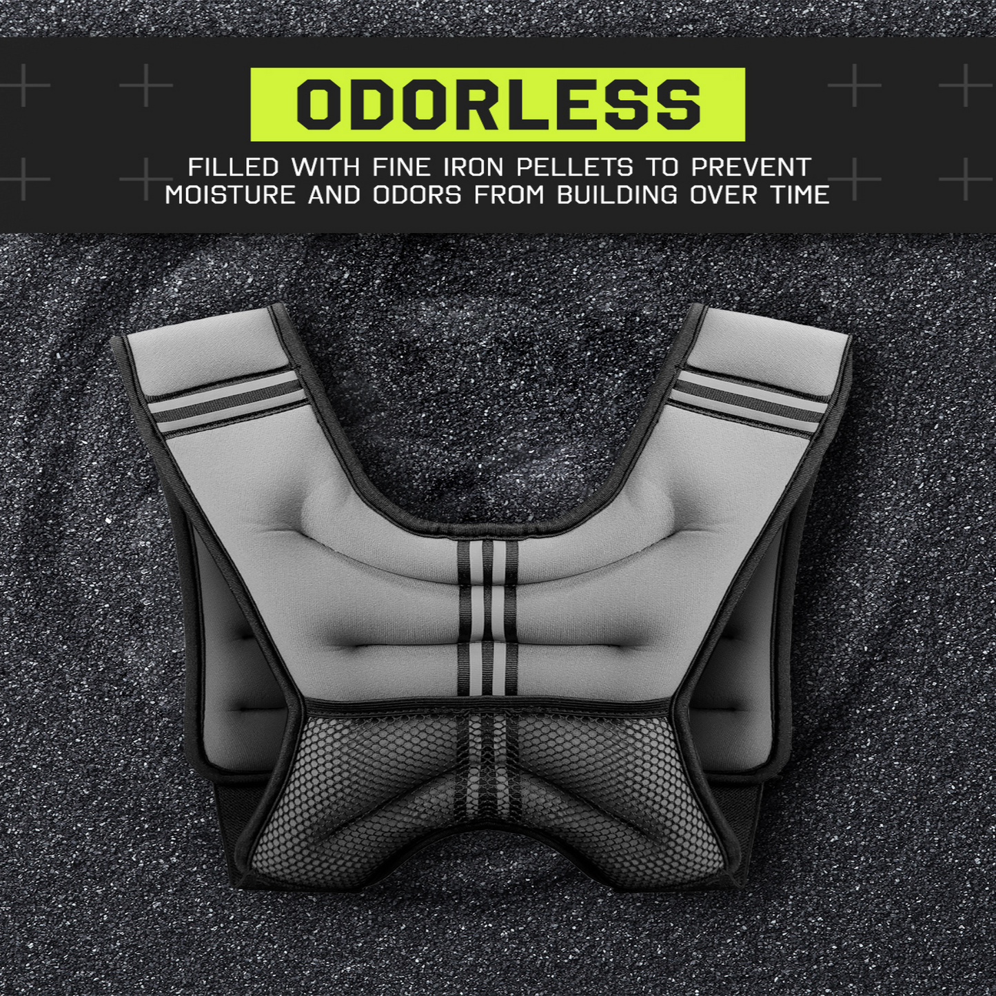 Cosmo Thrift 20lbs Unisex Weighted Vest for Sports Training