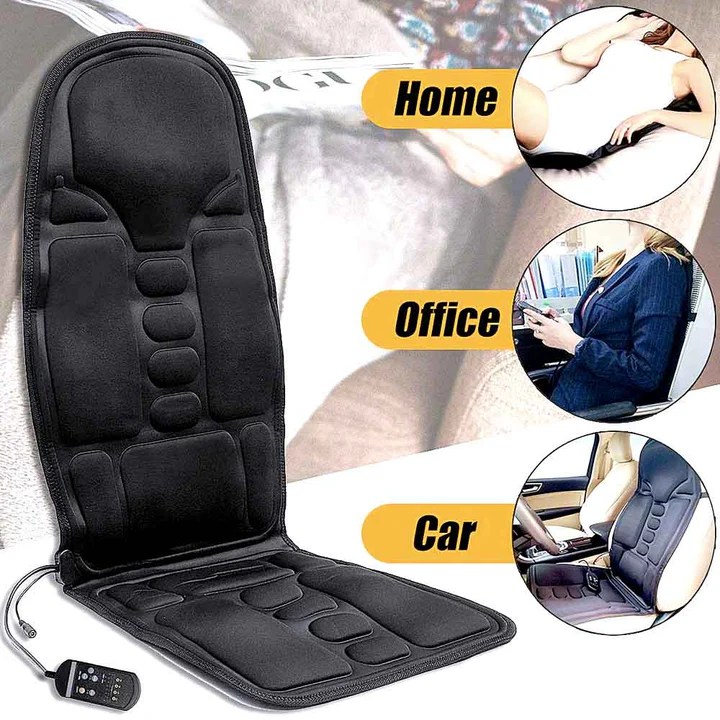 Cosmo Thrift 8 Mode Massage Chair Pad With Heated Back Neck Cushion