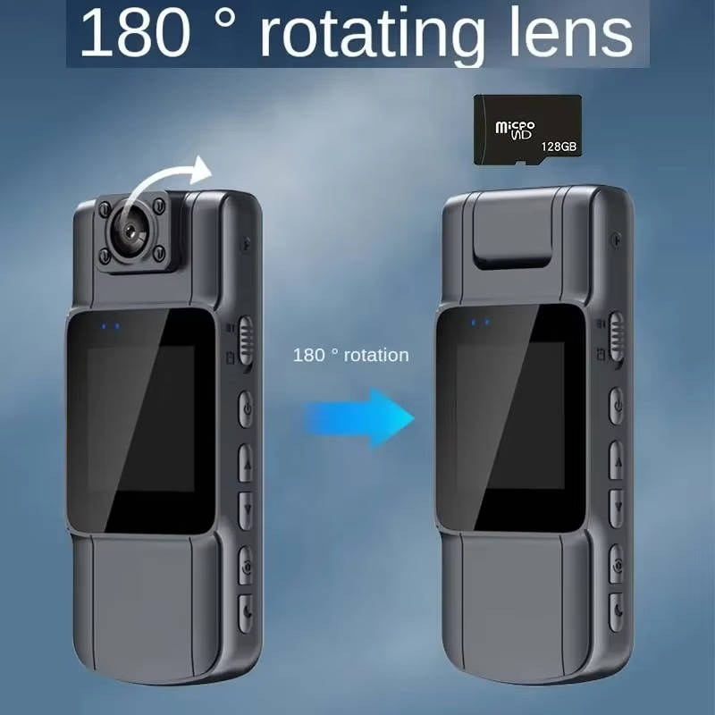 Cosmo Thrift 180° Professional Body Camera With Night Vision