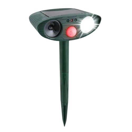Cosmo Thrift Ultrasonic Solar Deer Repeller – Motion Sensor Animal Deterrent for Garden & Yard