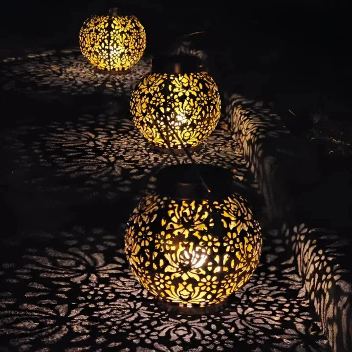 Cosmo Thrift Weatherproof LED Solar Pendant Light