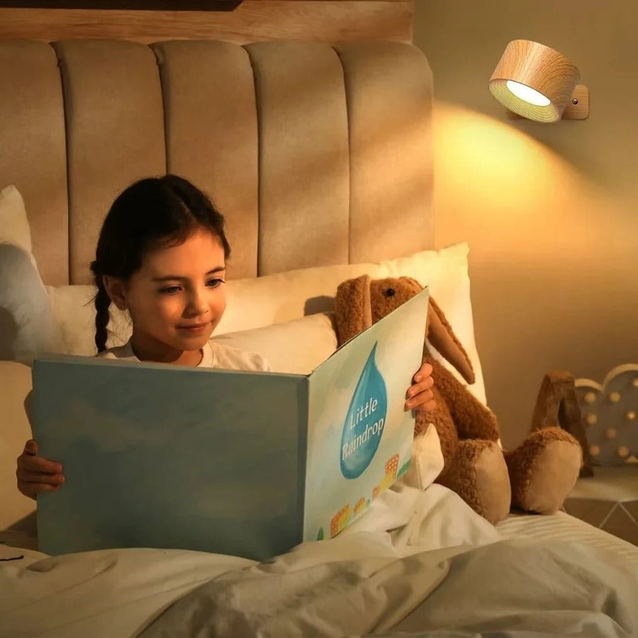 Cosmo Thrift Rechargeable Wall Light with 360° Rotation