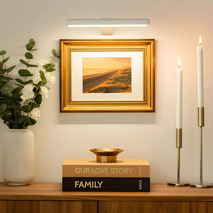 Cosmo Thrift Wireless Rechargeable LED Wall Light for Artwork and Decor