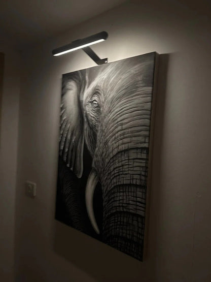 Cosmo Thrift Wireless Rechargeable LED Wall Light for Artwork and Decor