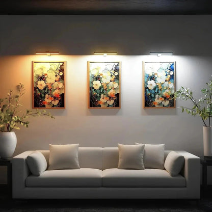 Cosmo Thrift Wireless Rechargeable LED Wall Light for Artwork and Decor