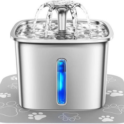 Cosmo Thrift Automatic Stainless Steel Pet Water Fountain for Cats and Dogs