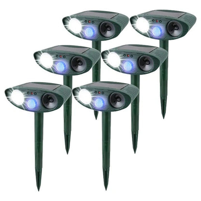 Cosmo Thrift Solar-Powered Rabbit Repeller – Ultrasonic Humane Pest Deterrent