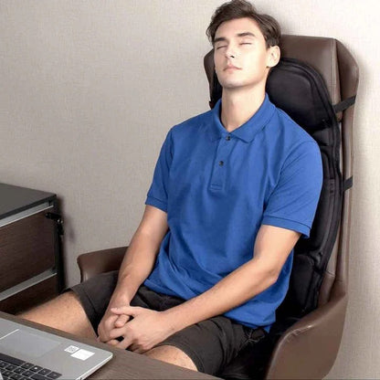 Cosmo Thrift 8 Mode Massage Chair Pad With Heated Back Neck Cushion