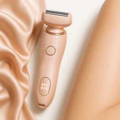 Cosmo Thrift Women's Electric Pubic Hair Trimmer – Rechargeable Bikini Line Shaver for Sensitive Skin