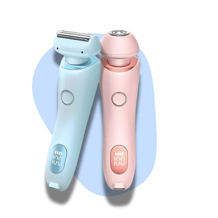 Cosmo Thrift Women's Electric Pubic Hair Trimmer – Rechargeable Bikini Line Shaver for Sensitive Skin