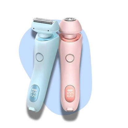 Cosmo Thrift Women's Electric Pubic Hair Trimmer – Rechargeable Bikini Line Shaver for Sensitive Skin