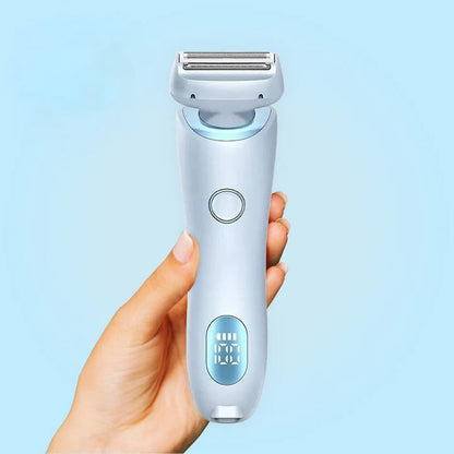 Cosmo Thrift Women's Electric Pubic Hair Trimmer – Rechargeable Bikini Line Shaver for Sensitive Skin