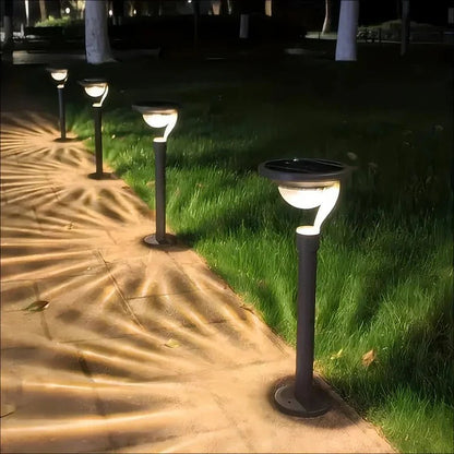 Cosmo Thrift Solar-Powered Outdoor LED Lamp with Motion Sensor