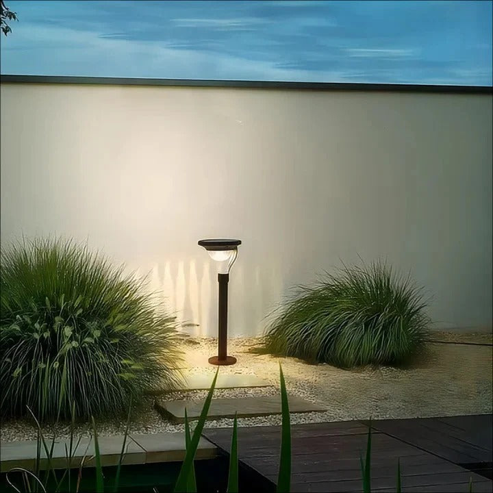 Cosmo Thrift Solar-Powered Outdoor LED Lamp with Motion Sensor