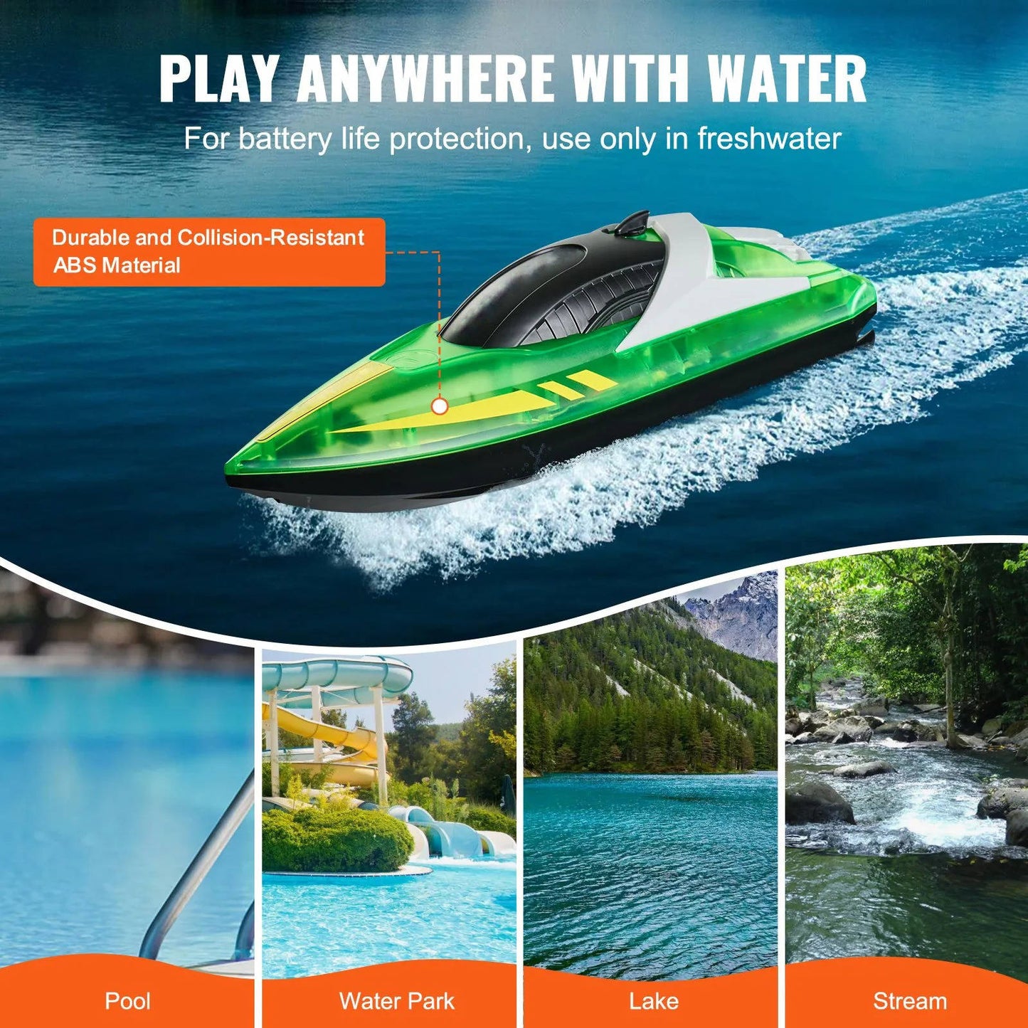 Cosmo Thrift Remote Control Boat For Kids