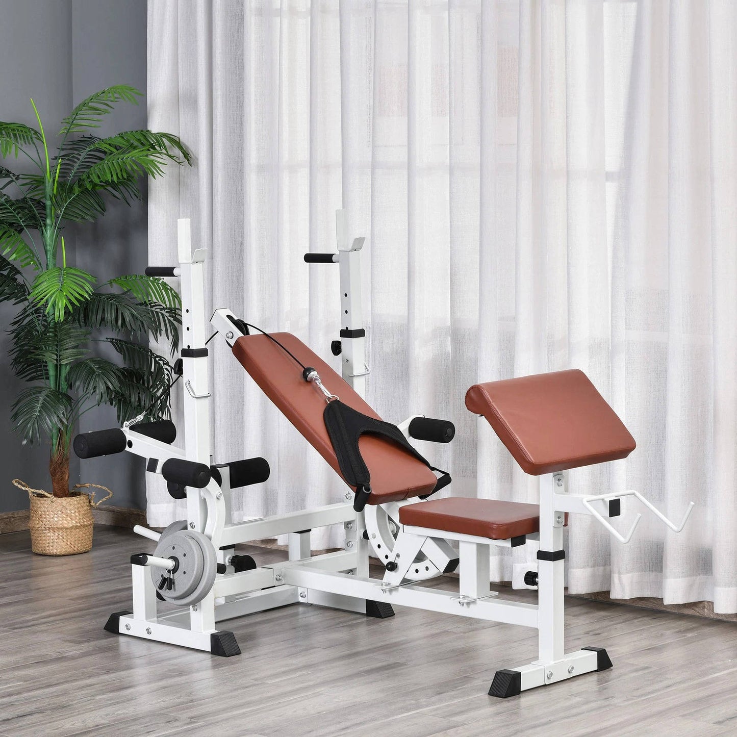 Cosmo Thrift Preacher Curl And Chest Bench For Home