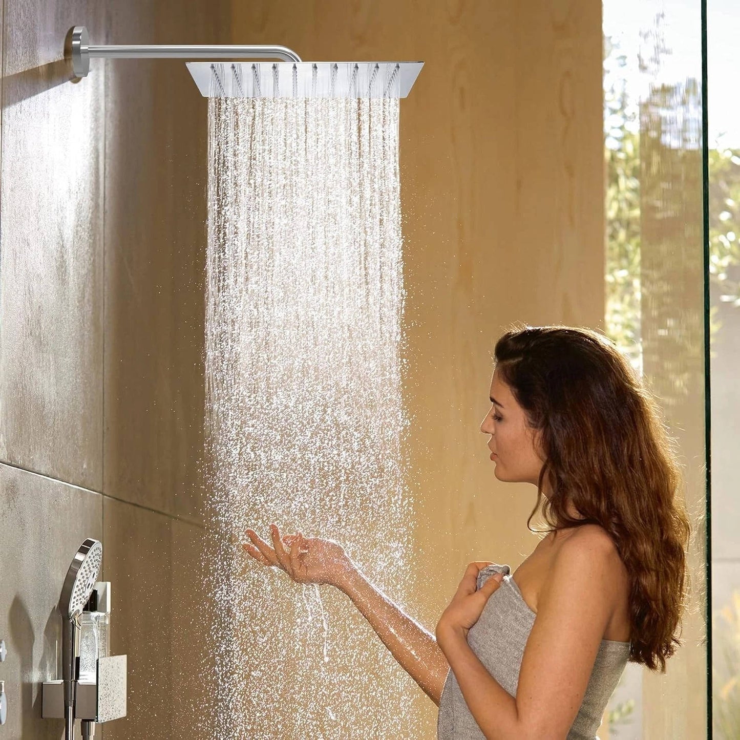 Cosmo Thrift 16 inch Large Rain Ceiling Shower Head