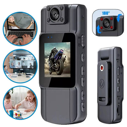 Cosmo Thrift 180° Professional Body Camera With Night Vision