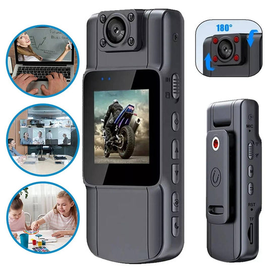 Cosmo Thrift 180° Professional Body Camera With Night Vision