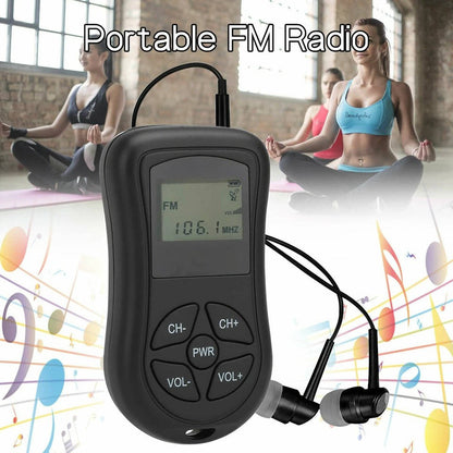 Cosmo Thrift Portable Mini Pocket Radio AM/FM