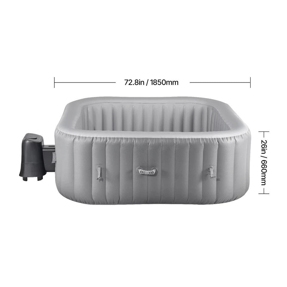 Cosmo Thrift Portable 6 Person Inflatable Hot Tub Spa