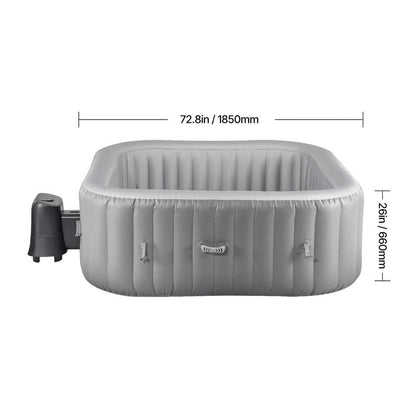 Cosmo Thrift Portable 6 Person Inflatable Hot Tub Spa
