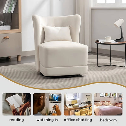 Cosmo Thrift Swivel Accent Chair