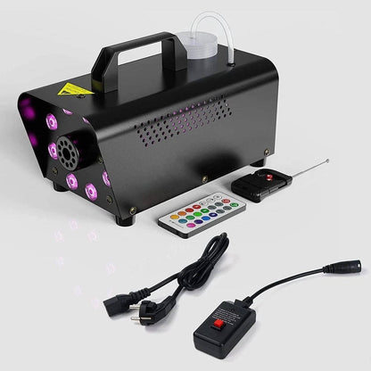 Cosmo Thrift Smoke Machine W/ 13 Colorful LED Lights Effect