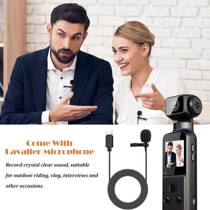 Cosmo Thrift 4K Body Camera with External Microphone