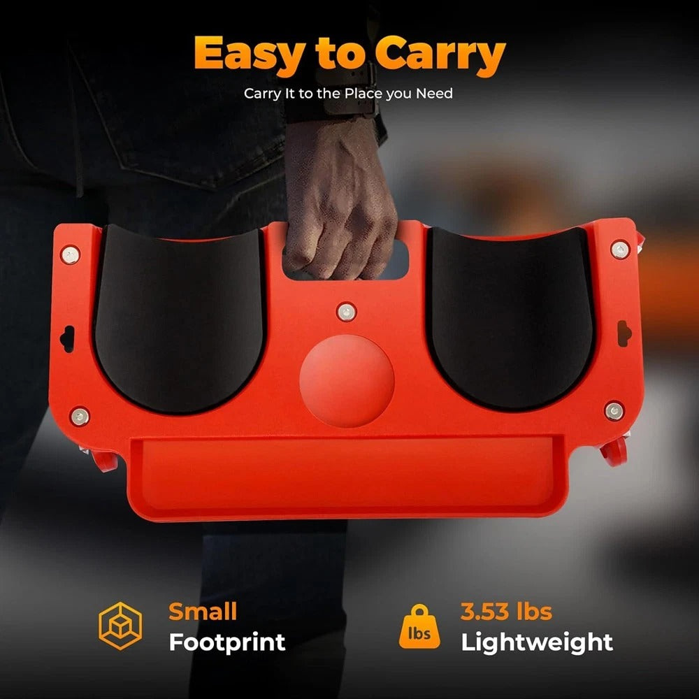 Cosmo Thrift Rolling Knee Pad for Mechanic Carpenter Floors