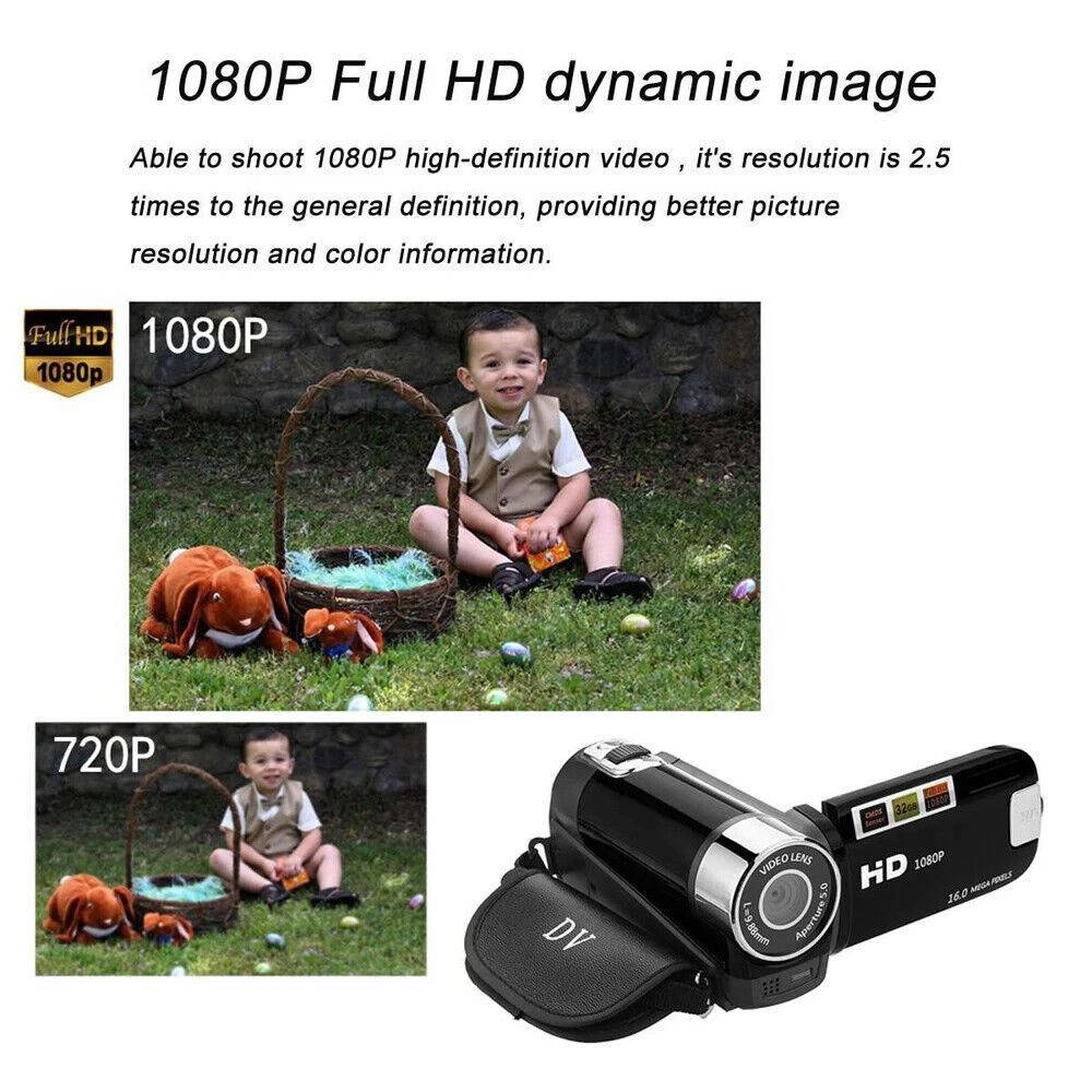 Cosmo Thrift 1080P HD Camcorder Digital Video Camera
