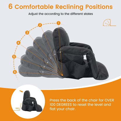 Cosmo Thrift Stadium Seat with Heat & Back Support – Portable Padded Bleacher Cushion Chair