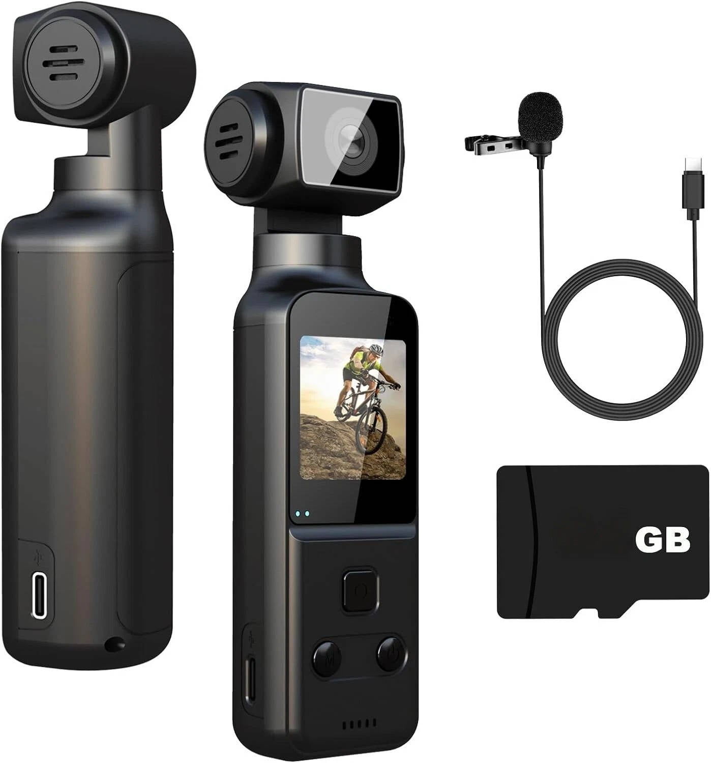 Cosmo Thrift 4K Body Camera with External Microphone
