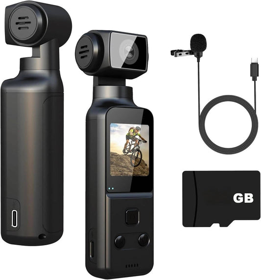 Cosmo Thrift 4K Body Camera with External Microphone