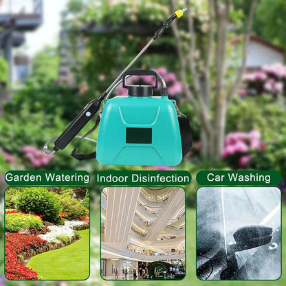 Cosmo Thrift Rechargeable Electric Garden Sprayer 5L, Battery Powered Plant Sprayer with 3 Nozzles