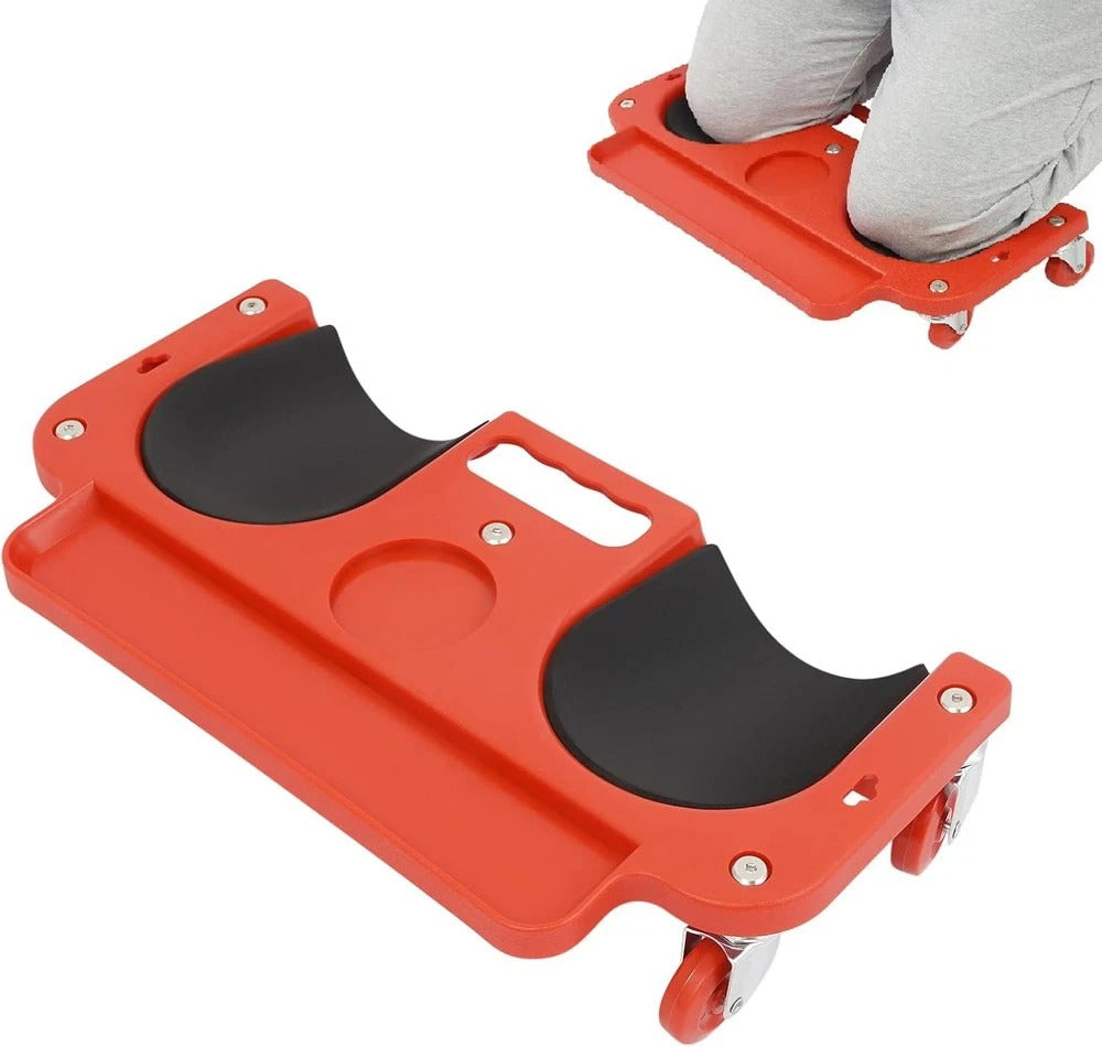 Cosmo Thrift Rolling Knee Pad for Mechanic Carpenter Floors
