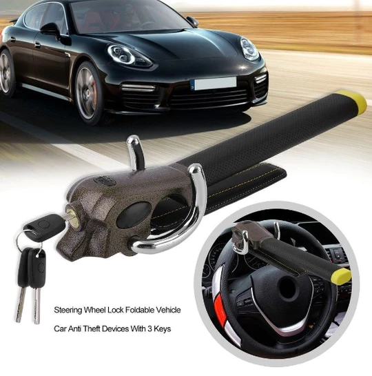 Cosmo Thrift Powerful Car Steering Wheel Lock Bar