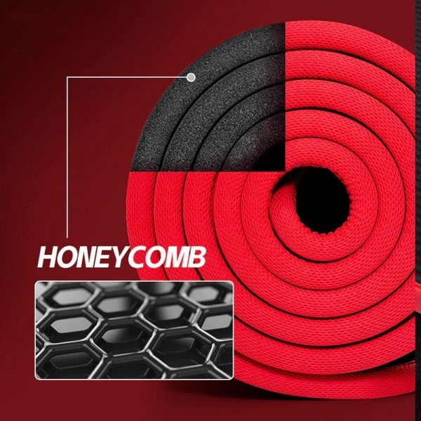 Cosmo Thrift Fitness Mat Men’s High Density Exercise Yoga Non-Slip Mat For Gym Home