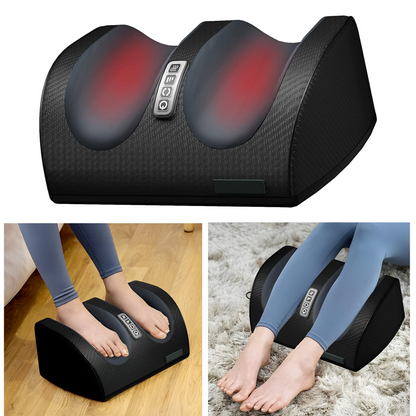 Cosmo Thrift Foot & Calf Massager with Kneading and Air Compression – Heat, Adjustable Intensity, Daily Relaxation