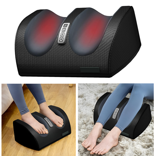 Cosmo Thrift Foot & Calf Massager with Kneading and Air Compression – Heat, Adjustable Intensity, Daily Relaxation